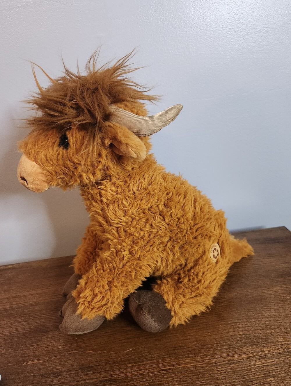 The Petting Zoo 15in Highland Cow 2025 NWT